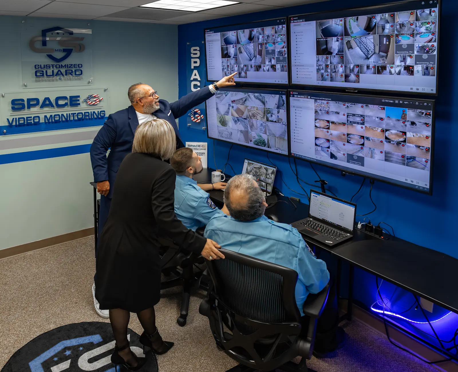 Gsc Command Center Space G! - Command Center - | Customized Guard Services & Systems